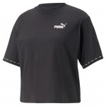 4k PUMA 673626-01 POWER Tape Tee Women black